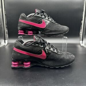 Nike Shox 2011 Size 5Y Youth Black Pink 616542-060 GUC READ LISTING